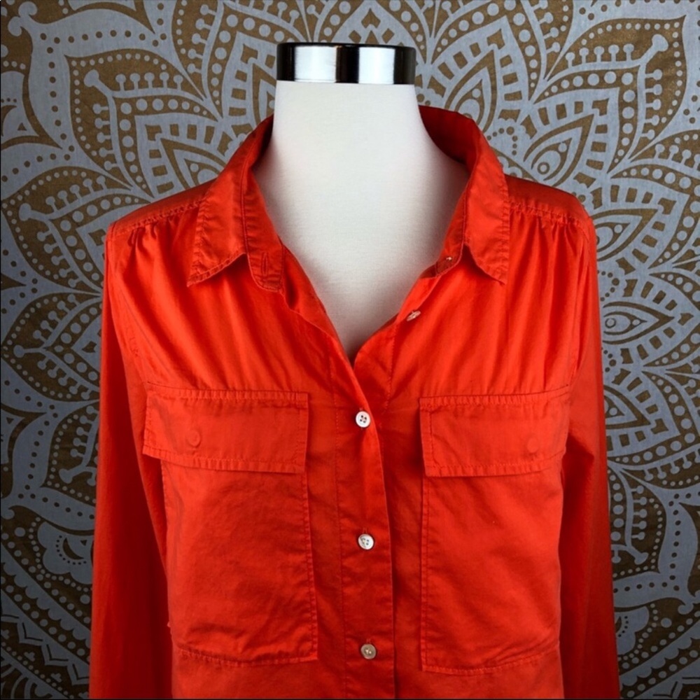 J Crew Fine Cotton  Desert Shirt